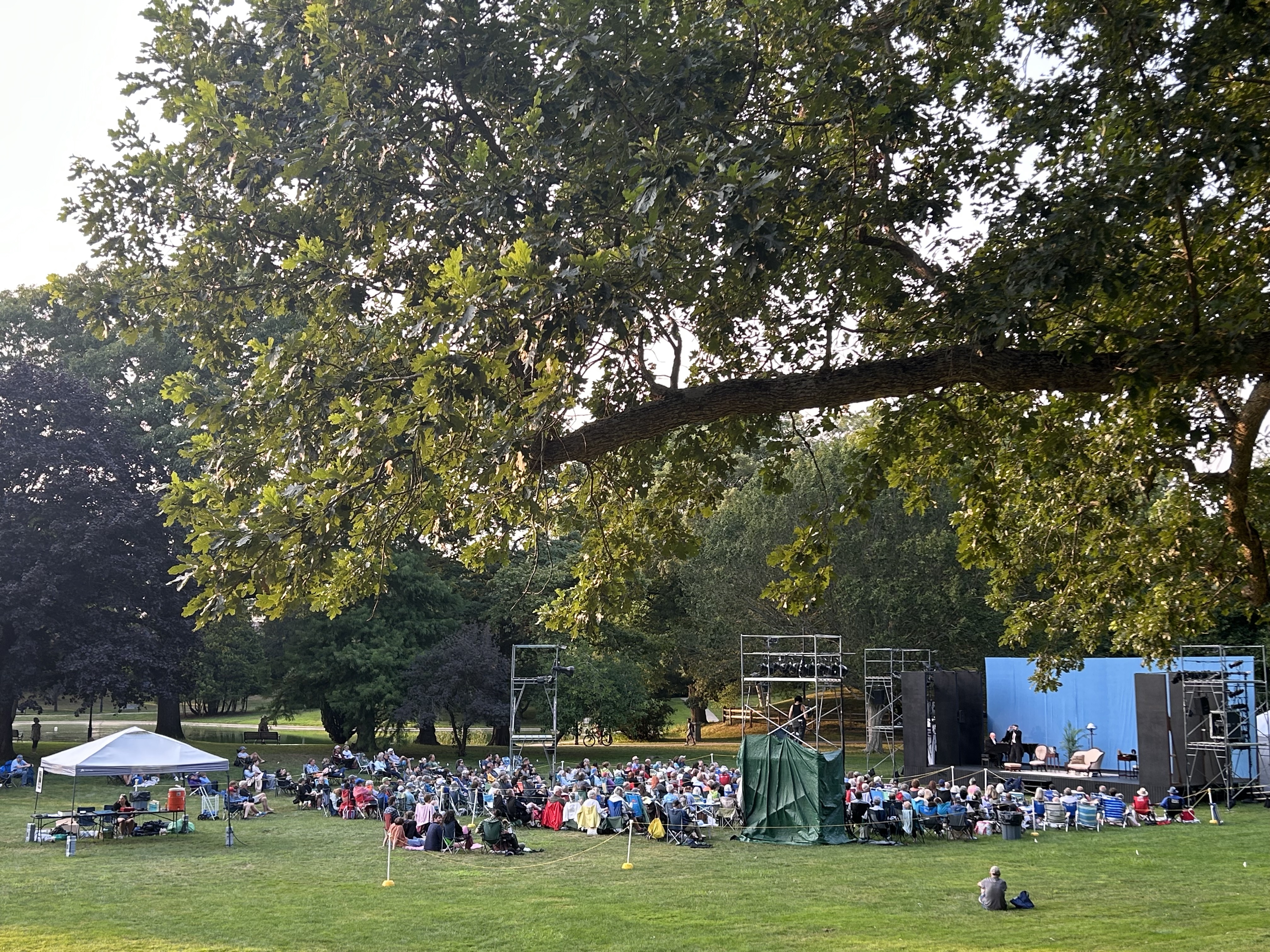 Audiences in Wilcox Park